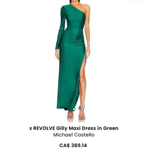 Michael Costello Gilly Maxi Dress XS